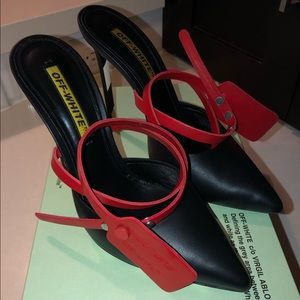 Off white pumps